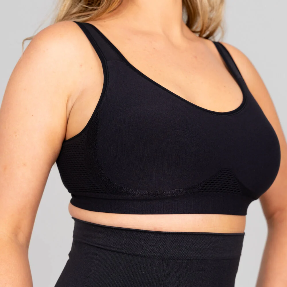 Breathable Support Bra With Adjustable Straps - Image 5